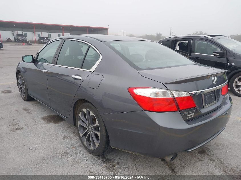 2013 Honda Accord Sport VIN: 1HGCR2F55DA174794 Lot: 39415735