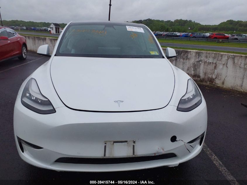 2020 Tesla Model Y Long Range Dual Motor All-Wheel Drive VIN: 5YJYGDEE4LF044910 Lot: 39415744