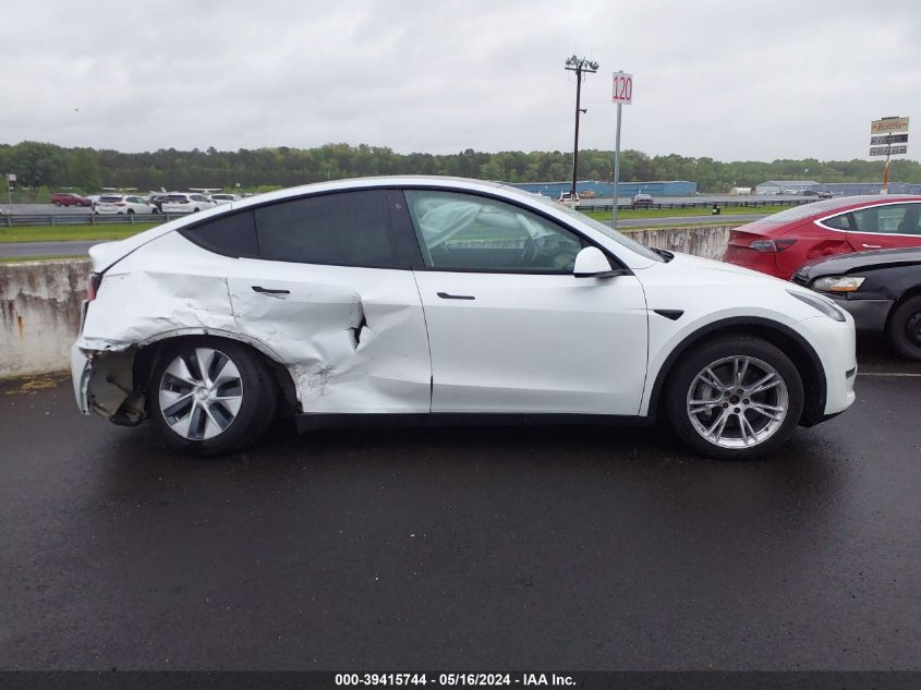 2020 Tesla Model Y Long Range Dual Motor All-Wheel Drive VIN: 5YJYGDEE4LF044910 Lot: 39415744