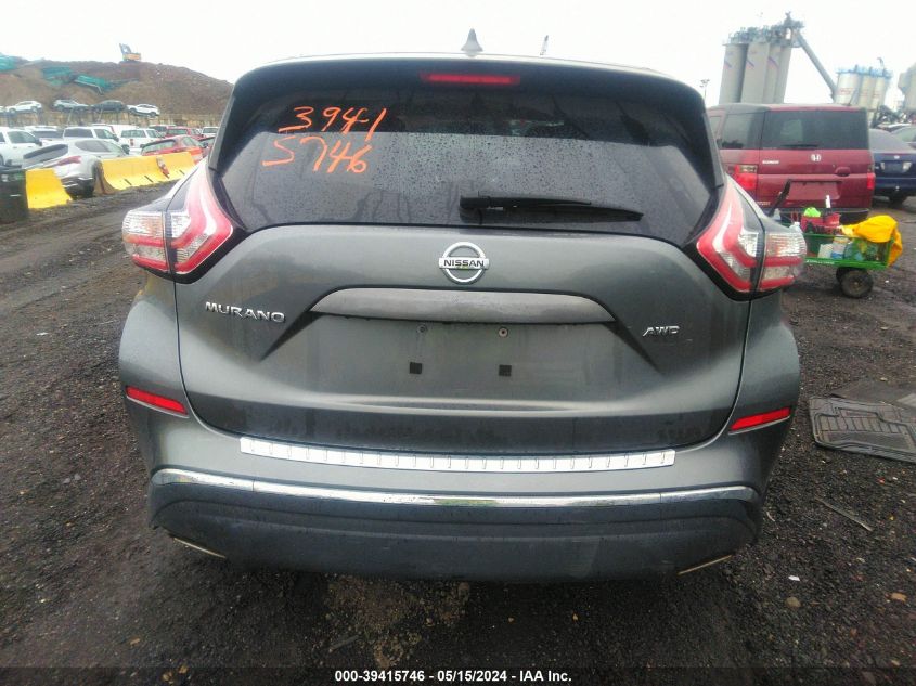 2018 Nissan Murano S VIN: 5N1AZ2MH3JN194674 Lot: 39415746