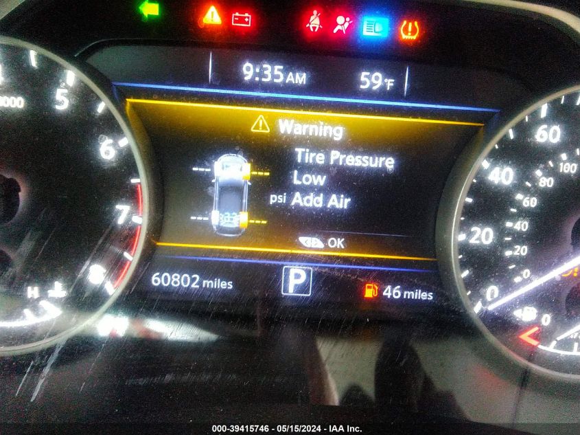 2018 Nissan Murano S VIN: 5N1AZ2MH3JN194674 Lot: 39415746