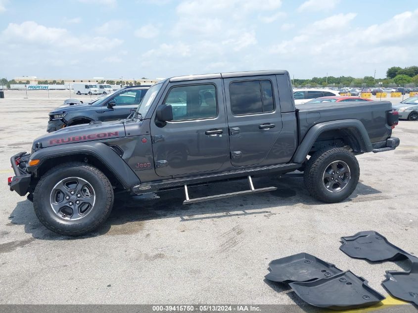 2022 Jeep Gladiator Rubicon 4X4 VIN: 1C6JJTBGXNL106191 Lot: 39415750