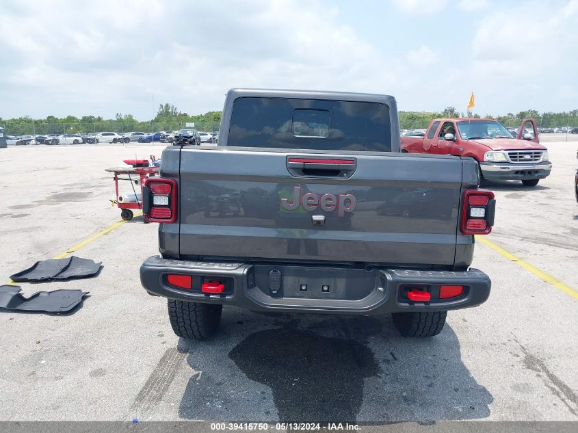 2022 Jeep Gladiator Rubicon 4X4 VIN: 1C6JJTBGXNL106191 Lot: 39415750