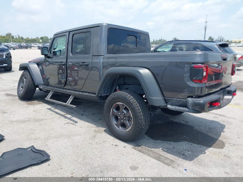 2022 Jeep Gladiator Rubicon 4X4 VIN: 1C6JJTBGXNL106191 Lot: 39415750