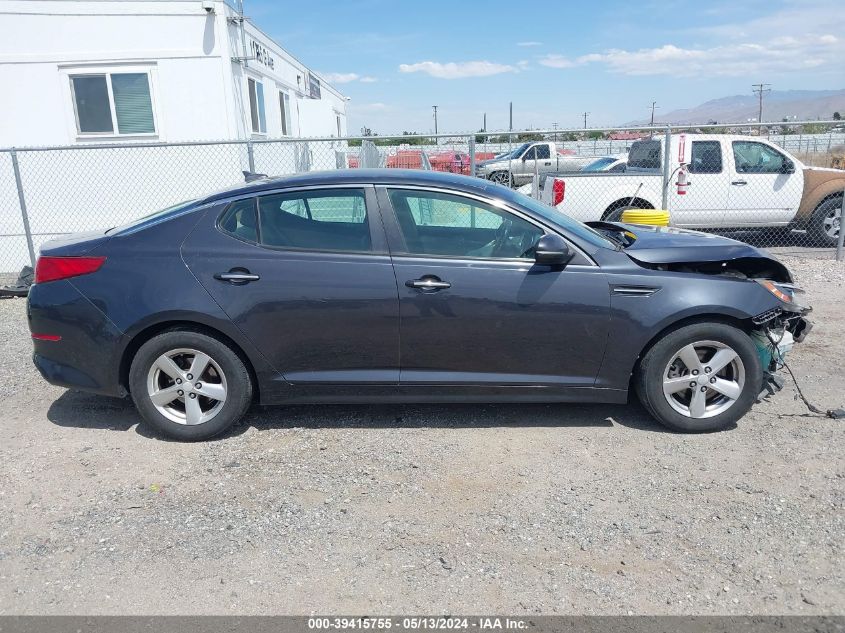 2015 Kia Optima Lx VIN: 5XXGM4A75FG503911 Lot: 39415755