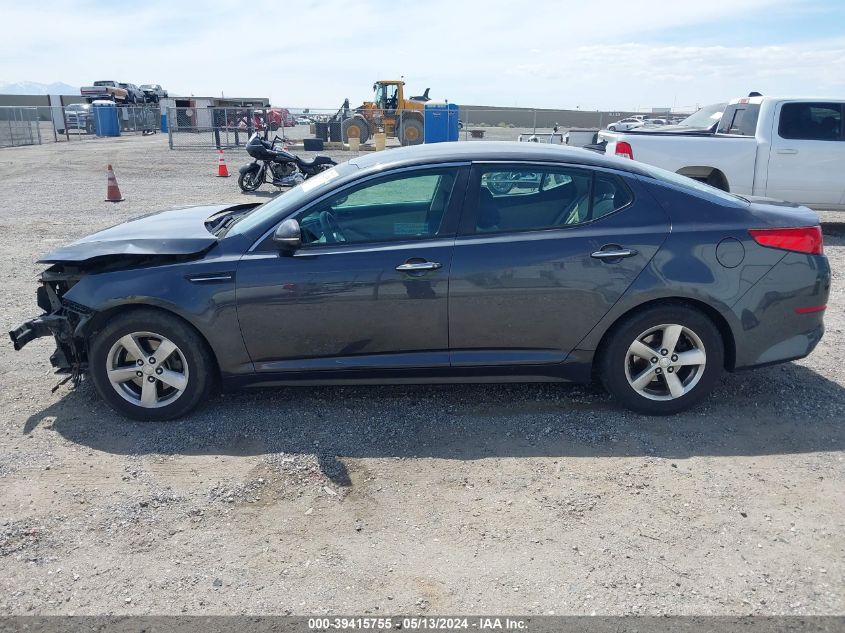 2015 Kia Optima Lx VIN: 5XXGM4A75FG503911 Lot: 39415755