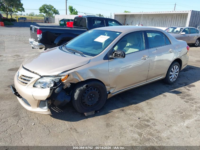 2013 Toyota Corolla Le VIN: 2T1BU4EE5DC991782 Lot: 39415762