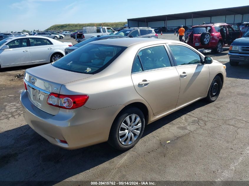 2013 Toyota Corolla Le VIN: 2T1BU4EE5DC991782 Lot: 39415762