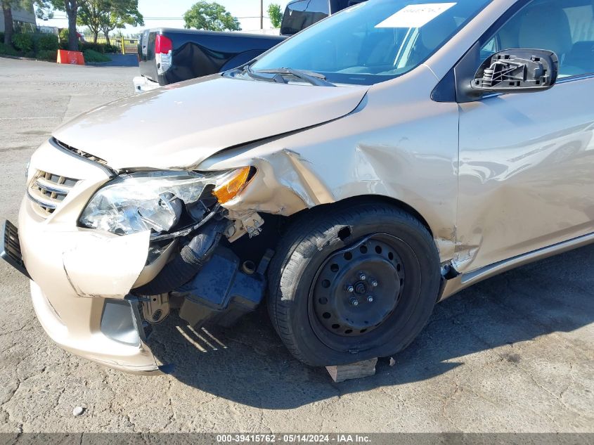 2013 Toyota Corolla Le VIN: 2T1BU4EE5DC991782 Lot: 39415762