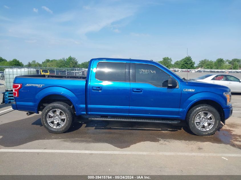 2018 Ford F-150 Xlt VIN: 1FTEW1E54JFB25032 Lot: 39415764