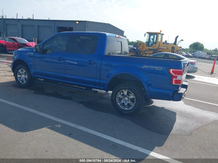 2018 Ford F-150 Xlt VIN: 1FTEW1E54JFB25032 Lot: 39415764