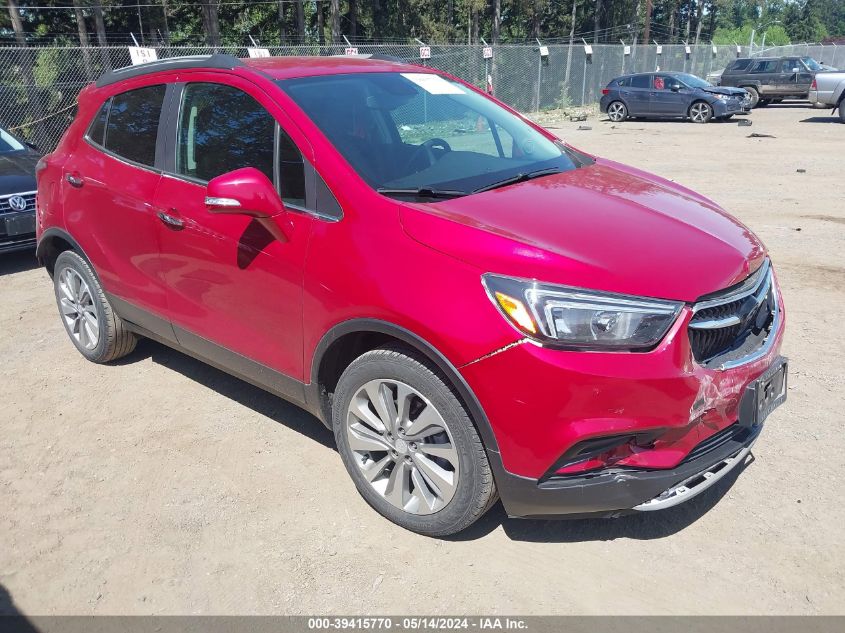 2018 Buick Encore Preferred VIN: KL4CJASB3JB651573 Lot: 39415770