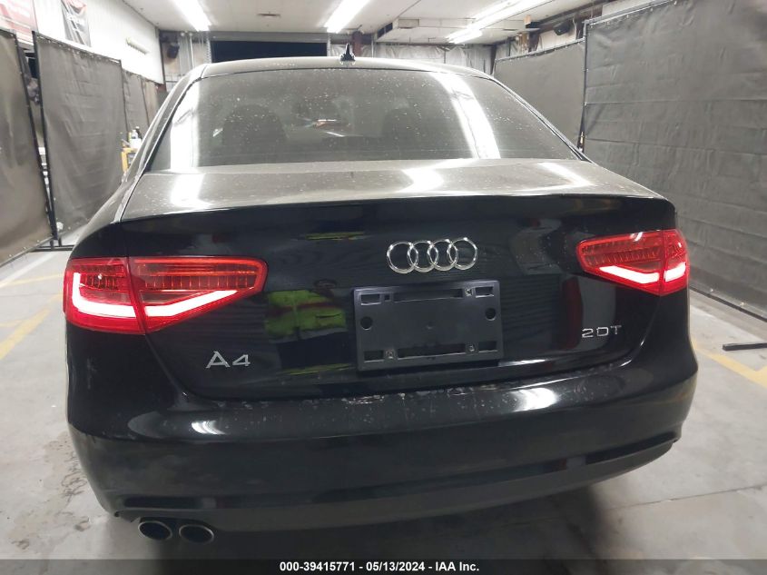 2013 Audi A4 2.0T Premium VIN: WAUAFAFL7DA152672 Lot: 39415771