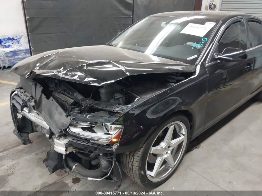 2013 Audi A4 2.0T Premium VIN: WAUAFAFL7DA152672 Lot: 39415771
