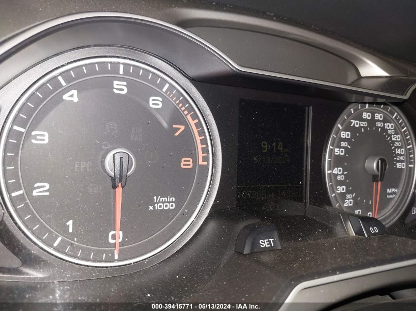 2013 Audi A4 2.0T Premium VIN: WAUAFAFL7DA152672 Lot: 39415771