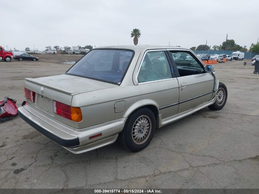 1986 BMW 325 E VIN: WBAAB5403G9671557 Lot: 39415774