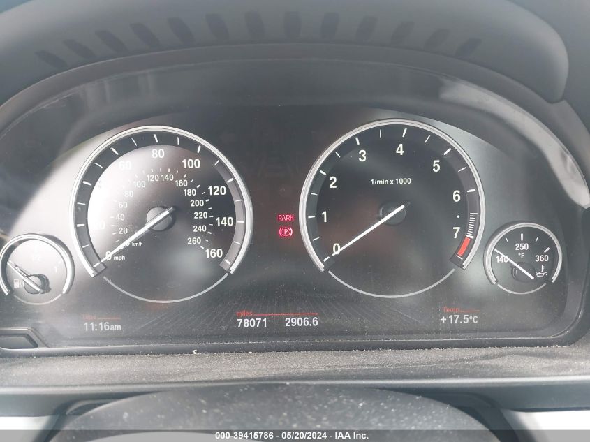 2013 BMW 528I VIN: WBAXG5C52DDY31199 Lot: 39415786