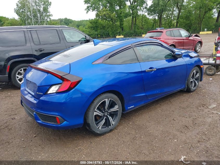 2018 Honda Civic Touring VIN: 2HGFC3B96JH451639 Lot: 39415793