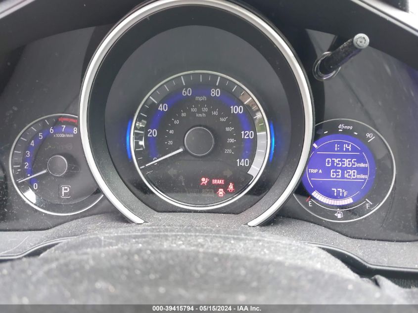 2019 Honda Fit Lx VIN: 3HGGK5H44KM715510 Lot: 39415794