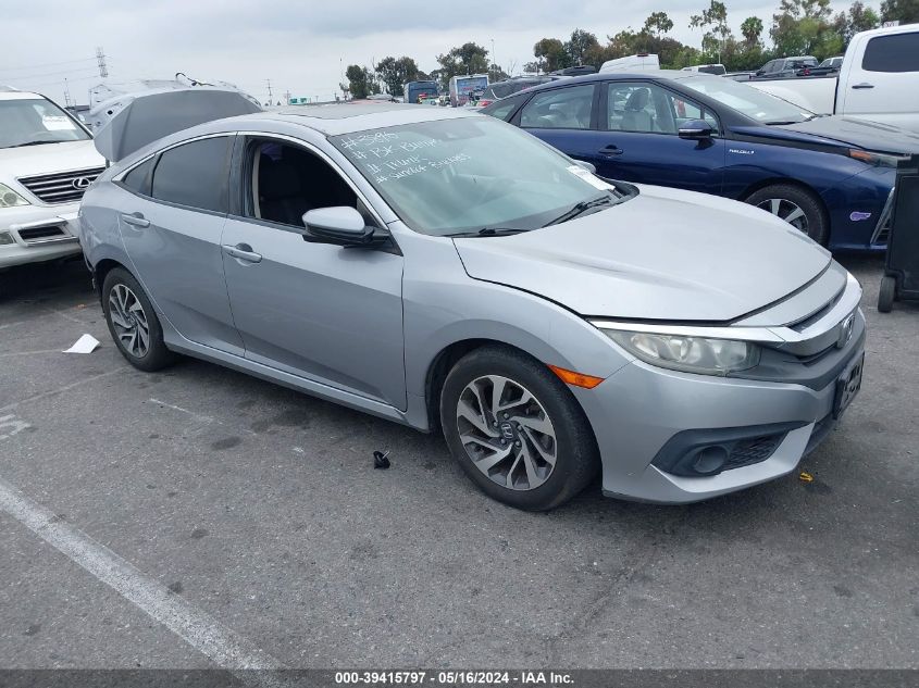 2016 Honda Civic Ex VIN: 2HGFC2F84GH546351 Lot: 39415797