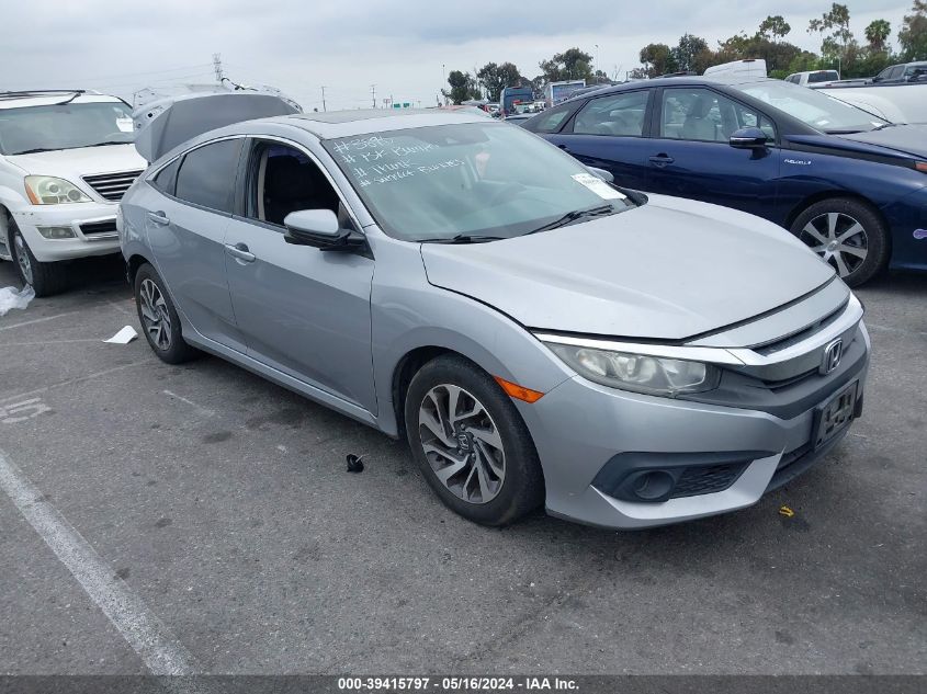 2016 Honda Civic Ex VIN: 2HGFC2F84GH546351 Lot: 39415797