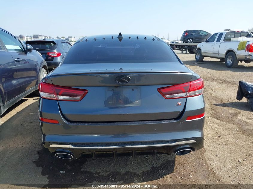 2020 Kia Optima S VIN: 5XXGT4L34LG405168 Lot: 39415801