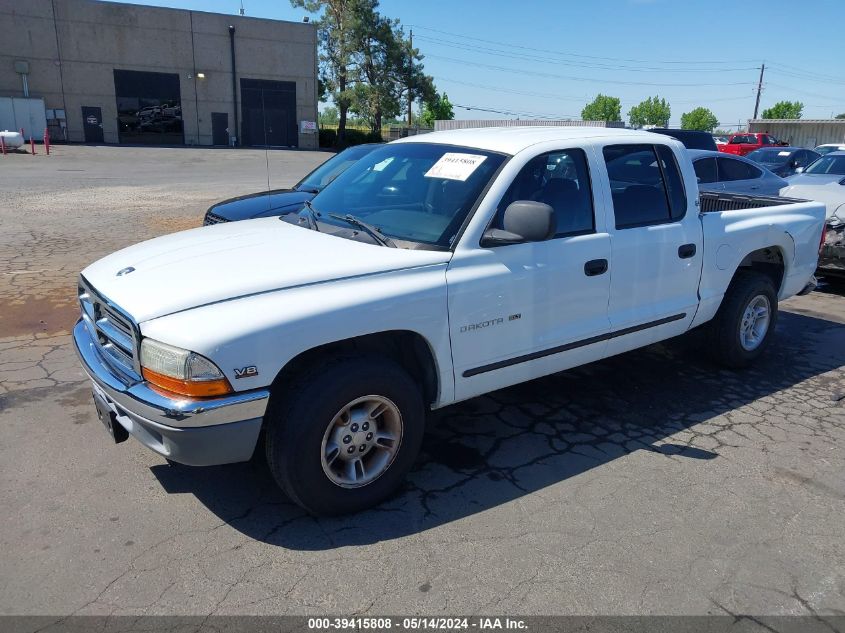 2000 Dodge Dakota Slt/Sport VIN: 1B7GL2AN1YS717745 Lot: 39415808