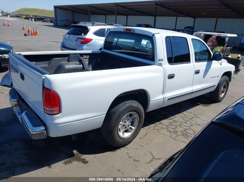 2000 Dodge Dakota Slt/Sport VIN: 1B7GL2AN1YS717745 Lot: 39415808