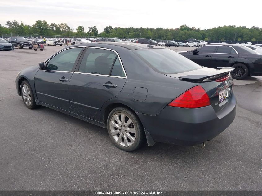 2007 Honda Accord Sdn Ex-L VIN: 1HGCM66577A016421 Lot: 39415809