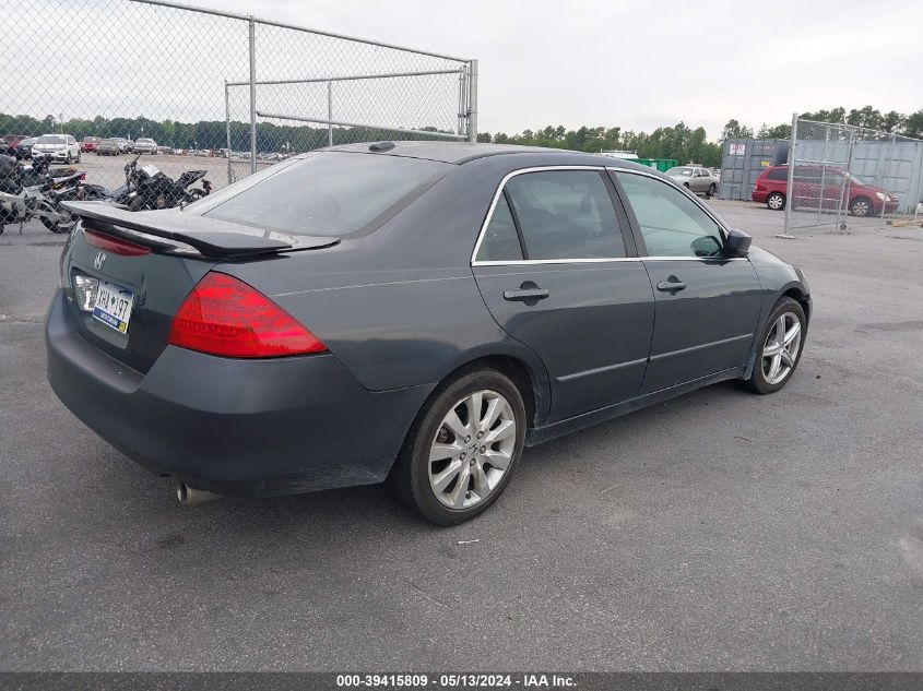 2007 Honda Accord Sdn Ex-L VIN: 1HGCM66577A016421 Lot: 39415809