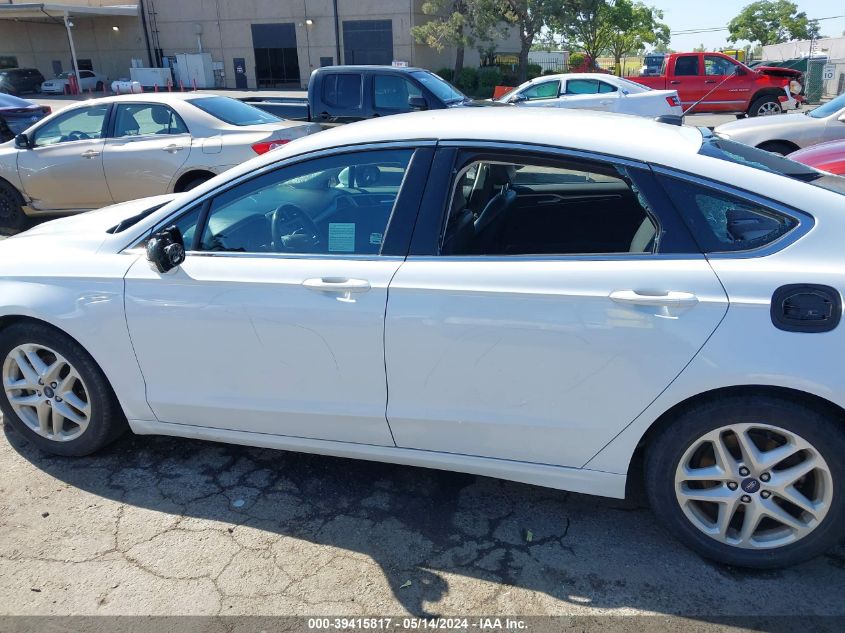 2016 Ford Fusion Se VIN: 3FA6P0HDXGR151506 Lot: 39415817