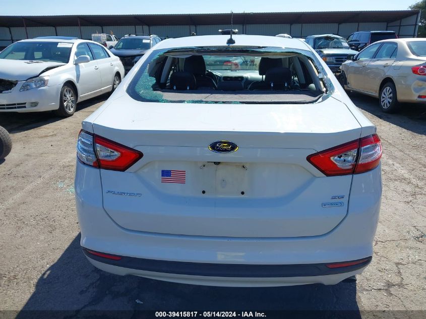 2016 Ford Fusion Se VIN: 3FA6P0HDXGR151506 Lot: 39415817