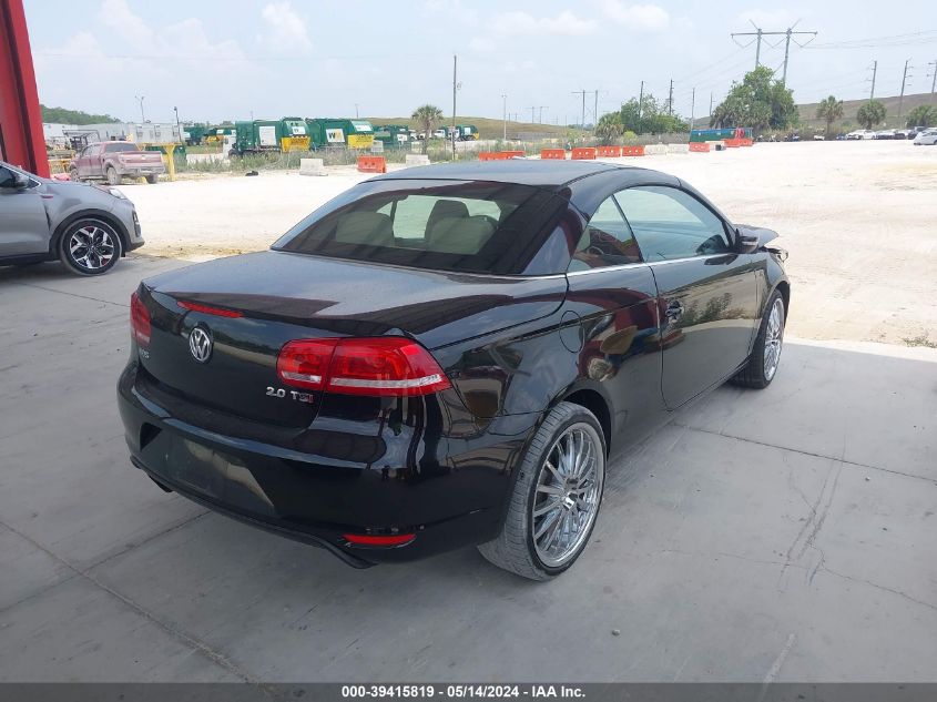 2013 Volkswagen Eos Komfort VIN: WVWBW8AH1DV005114 Lot: 39415819