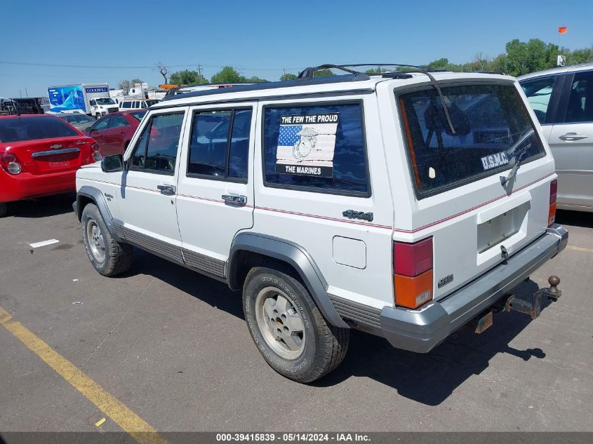 1991 Jeep Cherokee Laredo VIN: 1J4FJ58S7ML631045 Lot: 39415839