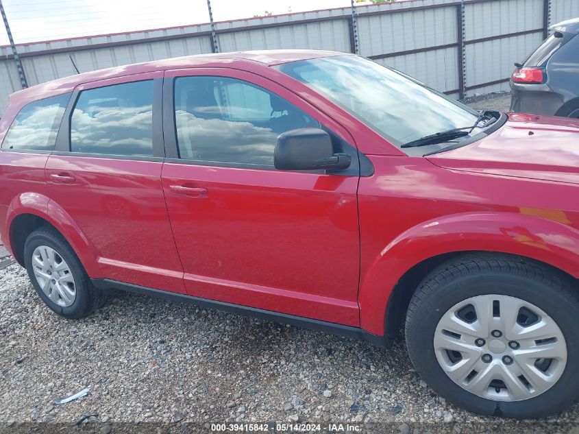 2014 Dodge Journey American Value Pkg VIN: 3C4PDCAB3ET186633 Lot: 39415842