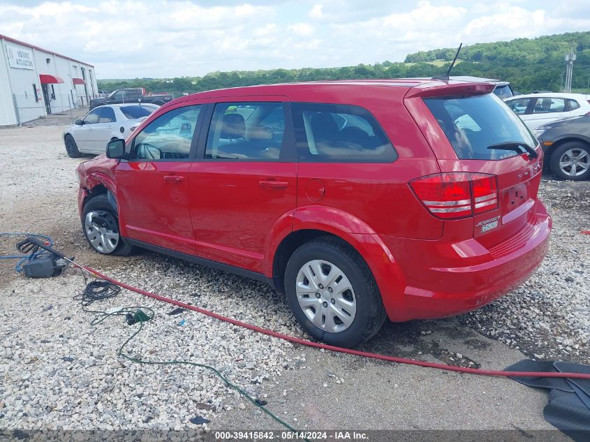 2014 Dodge Journey American Value Pkg VIN: 3C4PDCAB3ET186633 Lot: 39415842