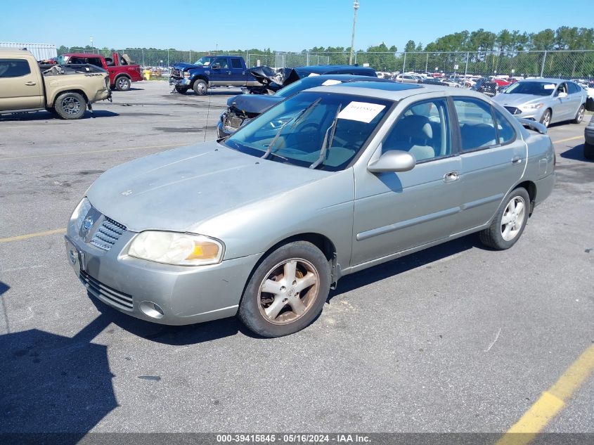 2004 Nissan Sentra 2.5S VIN: 3N1AB51A84L738191 Lot: 39415845