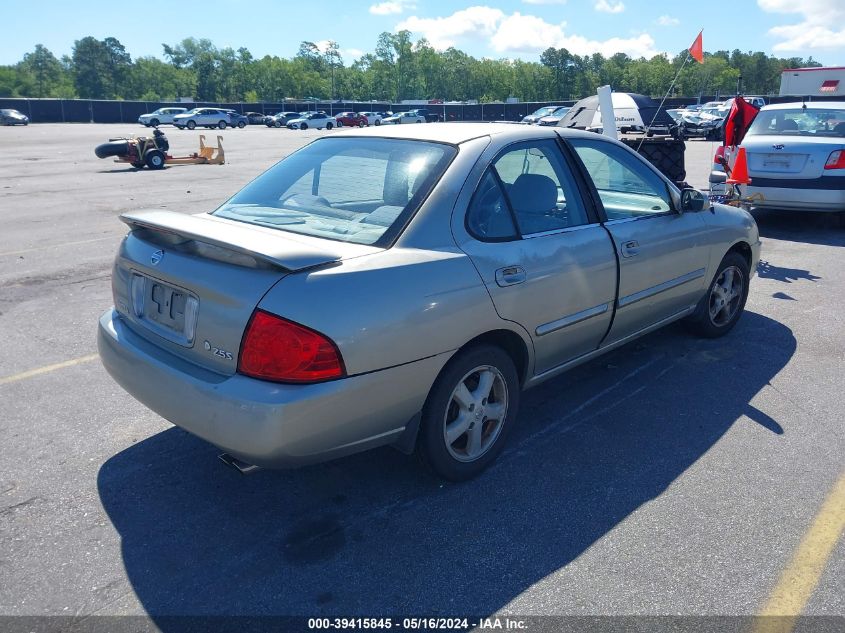 2004 Nissan Sentra 2.5S VIN: 3N1AB51A84L738191 Lot: 39415845