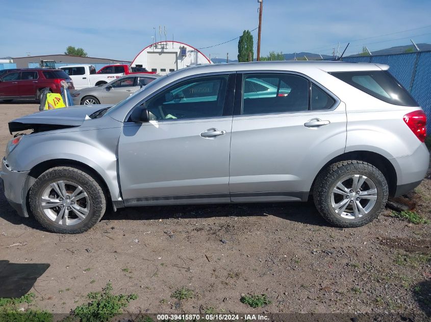 2013 Chevrolet Equinox Ls VIN: 2GNFLCEK8D6390993 Lot: 39415870