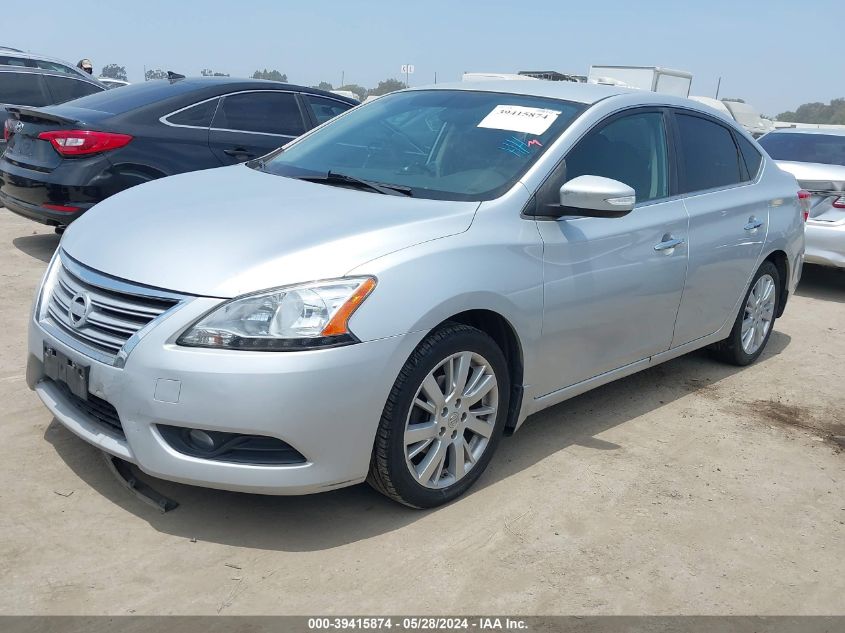 2013 Nissan Sentra Sl VIN: 3N1AB7AP1DL659431 Lot: 39415874