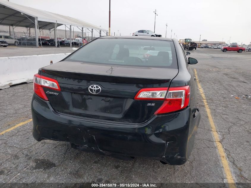 2012 Toyota Camry Se VIN: 4T1BF1FK7CU093856 Lot: 39415879