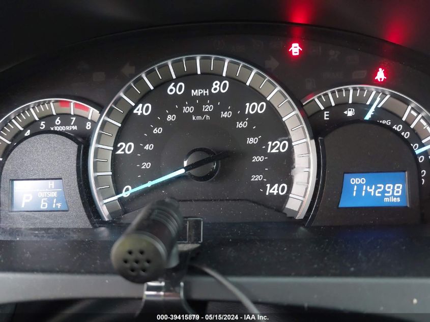 2012 Toyota Camry Se VIN: 4T1BF1FK7CU093856 Lot: 39415879