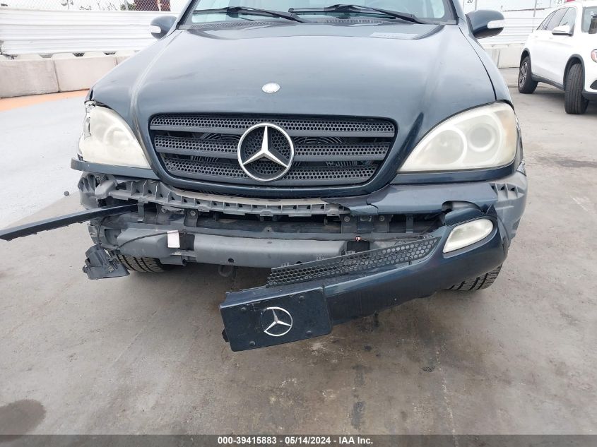 2002 Mercedes-Benz Ml 320 VIN: 4JGAB54E12A301385 Lot: 39415883