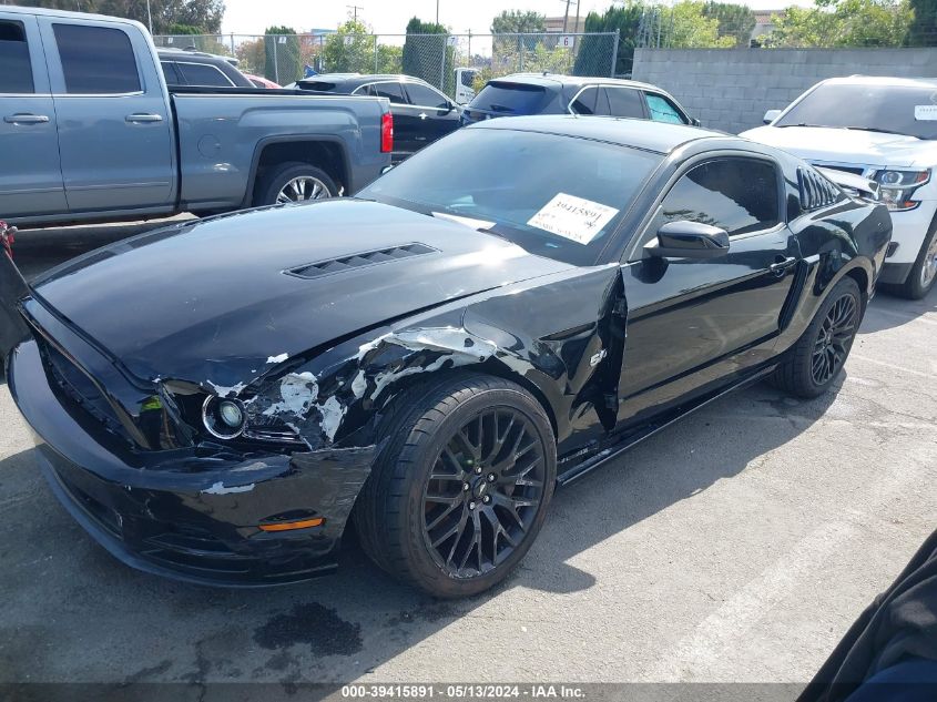 2014 Ford Mustang Gt Premium VIN: 1ZVBP8CF3E5203572 Lot: 39415891