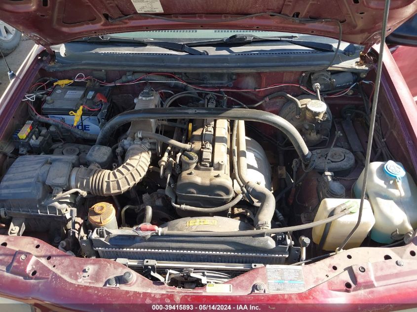 2003 Chevrolet Tracker Hard Top Base/Hard Top Lt VIN: 2CNBJ13C436913496 Lot: 39415893