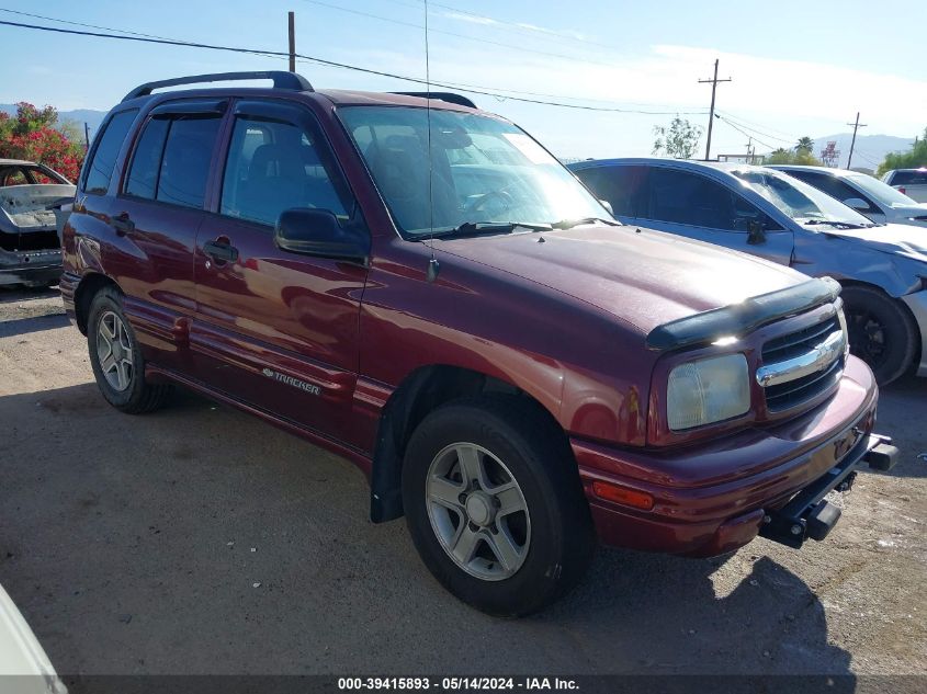 2003 Chevrolet Tracker Hard Top Base/Hard Top Lt VIN: 2CNBJ13C436913496 Lot: 39415893