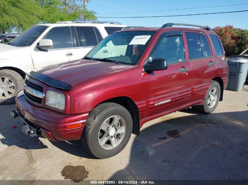 2003 Chevrolet Tracker Hard Top Base/Hard Top Lt VIN: 2CNBJ13C436913496 Lot: 39415893