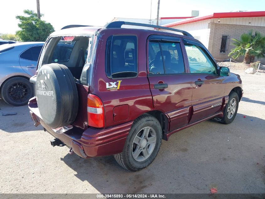 2003 Chevrolet Tracker Hard Top Base/Hard Top Lt VIN: 2CNBJ13C436913496 Lot: 39415893