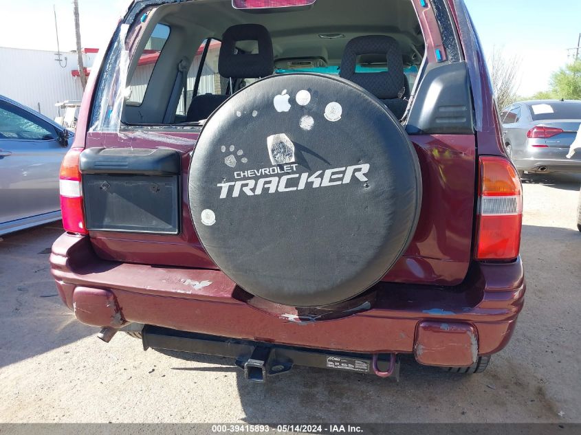 2003 Chevrolet Tracker Hard Top Base/Hard Top Lt VIN: 2CNBJ13C436913496 Lot: 39415893