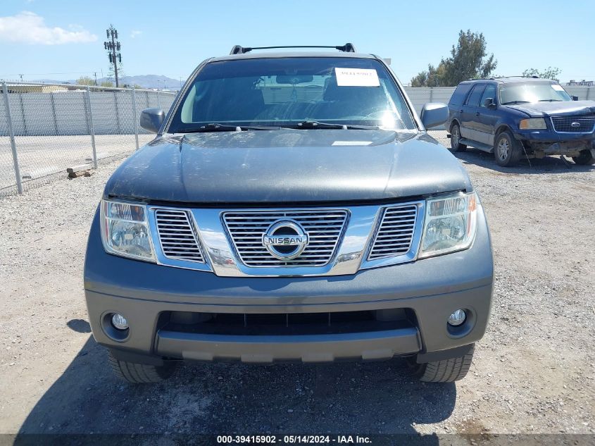 2006 Nissan Pathfinder Se VIN: 5N1AR18W56C616949 Lot: 39415902